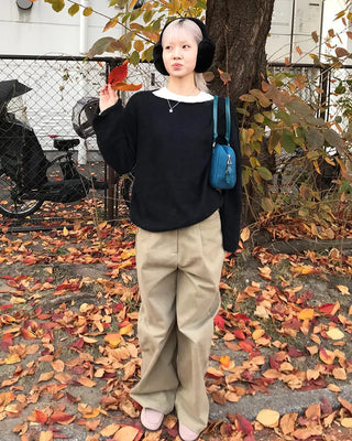 Milk fur earmuffs