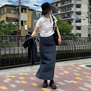Basic long skirt
