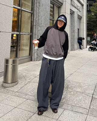 Wide slacks