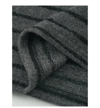 (2 colors) Striped Long T-shirt