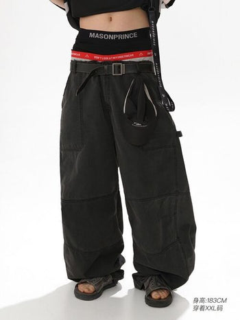[MASONPRINCE] Strong Wash Worker Pants