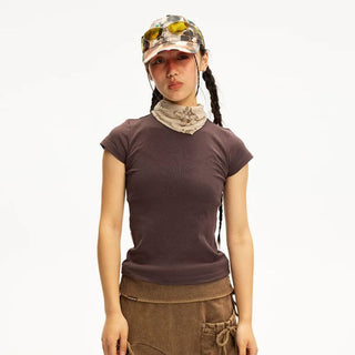 [Monterest] 5A Antibacterial Slim Fit Crewneck Tee