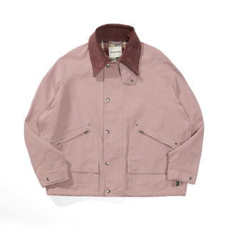 [Monterest] Corduroy Collar Multi-Pocket Field Jacket