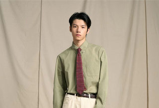[CULTUM] Brushed Cotton OCBD Shirt