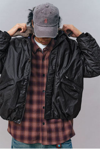 [Monterest] Detachable Fur Collar Deck Jacket