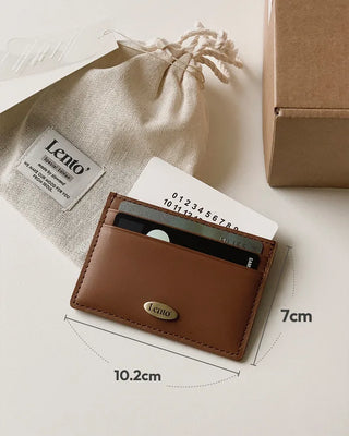 #LENTO. minimal card wallet-6color