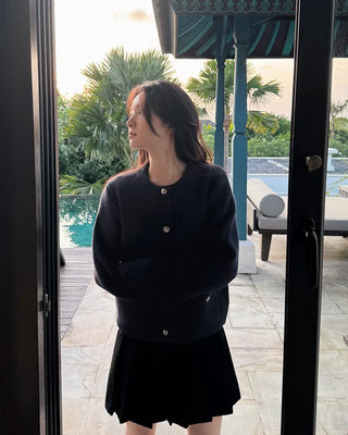 Tweed cardigan