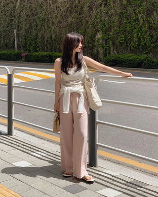Cooling linen leg-lengthening pants - 7 colors
