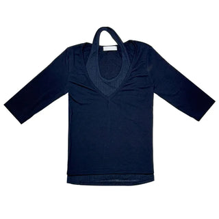 [4 colors] Halter Layered T-shirt