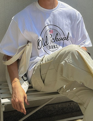 School short-sleeved T-shirt (2 colors)
