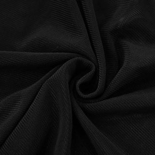 Mesh ruffle flower pattern crewneck top