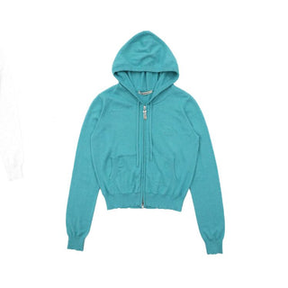 [Moromoro2] Handmade Patch Hooded Zip-Up  Cardigan