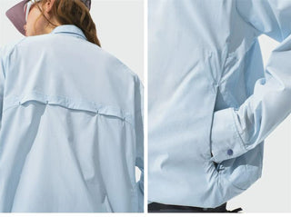 [Monterest] Water Repellent Lightweight Snap Shirt