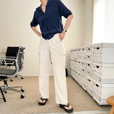 Cargo cotton pants