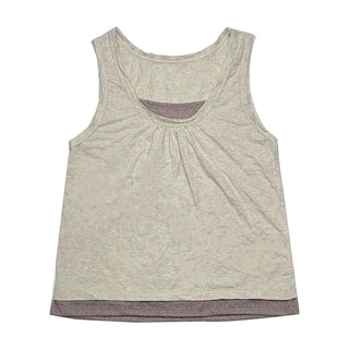 [2 colors] Layered Sleeveless