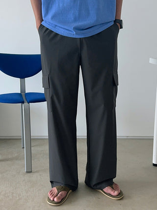 Week Ice Cargo Elastic Waist Pants