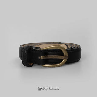 #LENTO. (Over 200,000 sold) Classic Belt (silver/gold)