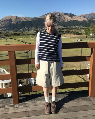 Bermuda cotton pants