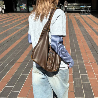 Vintage belt shoulder bag