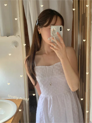 [Lined] Bustier Sleeveless Mini Dress