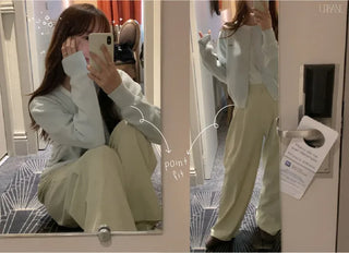(Over 20,000 sold) 6-color Milk Round Cashmere Knit Cardigan