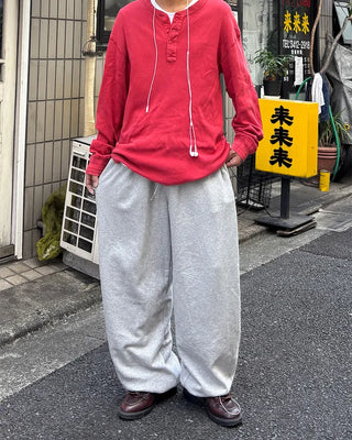 Loose Fit Belted Sweatpants