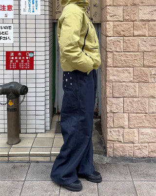 (Unisex) Pocket Star Denim Pants