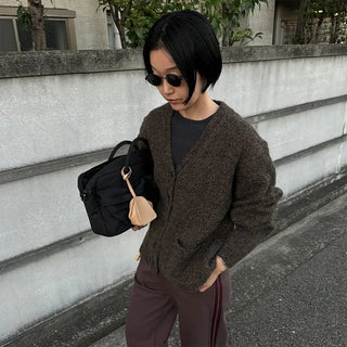 Wool Rouge Fit Cardigan