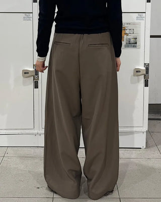 (Unisex) Pintuck Balloon Slacks