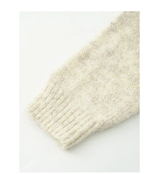 Flower Point Jacquard Knit