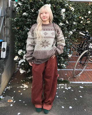 Snow Nordic Knit
