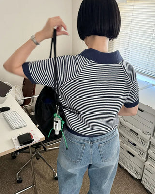 [8th Re-release] (ORIGINAL) Medium Drawstring Shoulder Bag (black)