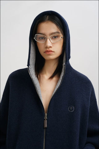[MASONPRINCE] Air Layer Zip Hoodie
