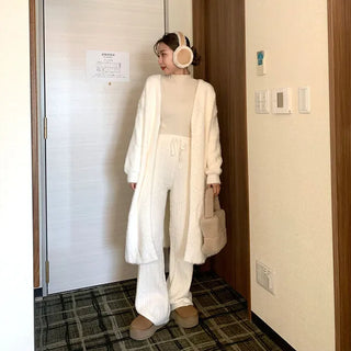Soft long cardigan