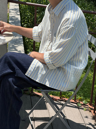 Renault Pinstripe Shirt