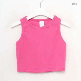 Ribbed Crop Sleeveless