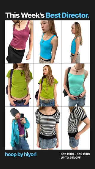 Checked Shirred Camisole