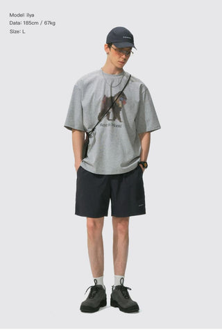 [Monterest] Outdoor Drawstring 5-Pocket Shorts