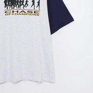 (Unisex) Chase Print Raglan Sleeve T-Shirt