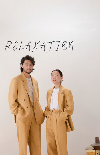 [CULTUM] French Linen Double Breasted Jacket/Trousers