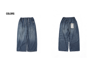 [MASONPRINCE] Linen Blend Summer Relaxed Denim Pants