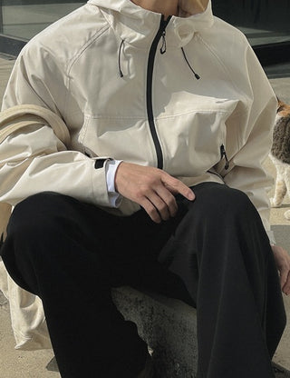 Low Windbreaker Jacket (3 colors, M~3XL)