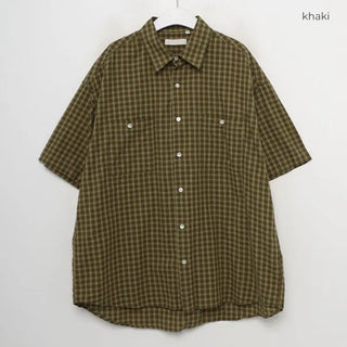 Bold check shirt