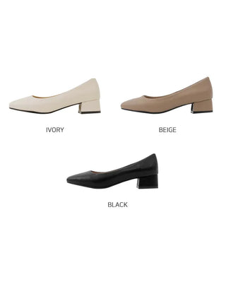Basic Mid-Hill Pumps (3 colors)