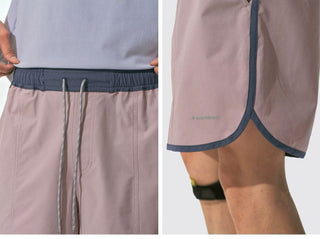 [Monterest] Quick-Dry Contrast Trim Surf Shorts