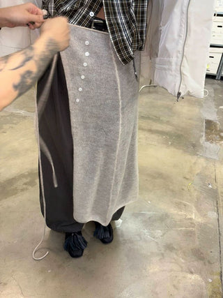 [NeverSeez] Mohair Blend Knit Set