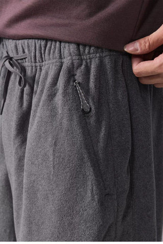 [Monterest] Fleece Wide Leg Drawstring Pants
