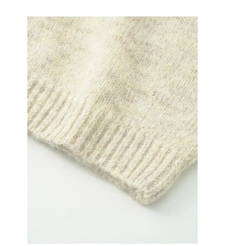 Flower Point Jacquard Knit