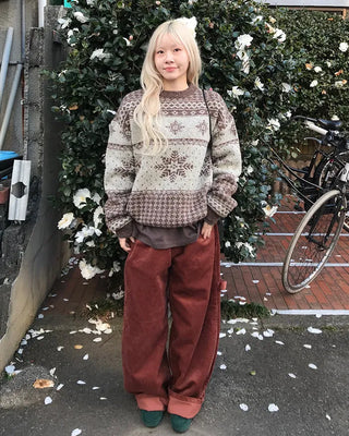 Snow Nordic Knit