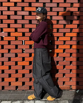 (Unisex) Herringbone Balloon Pants